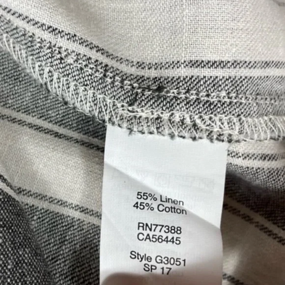 EUC Madewell Striped Lace-Up Mini Skirt (T) - Picture 13 of 13